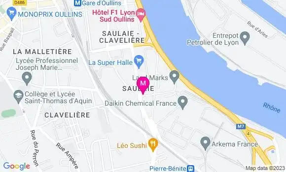 Localisation Restaurant  Le Jean Jaurès
