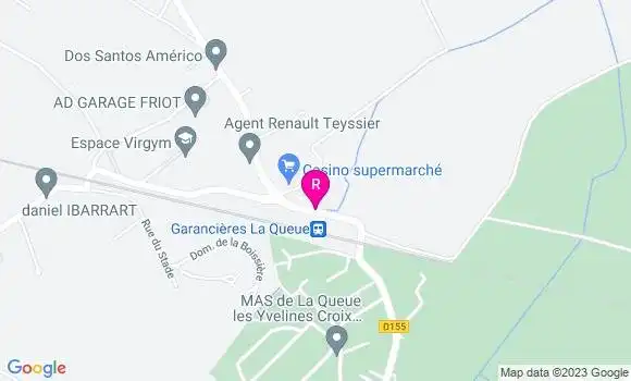 Localisation Restaurant  Burgy