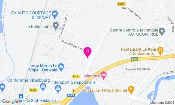 Localisation Restaurant  Le 15