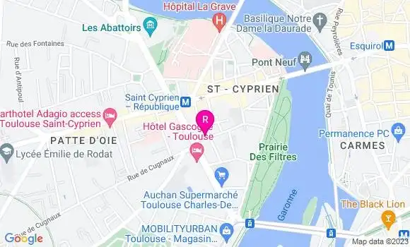 Localisation Restaurant  L