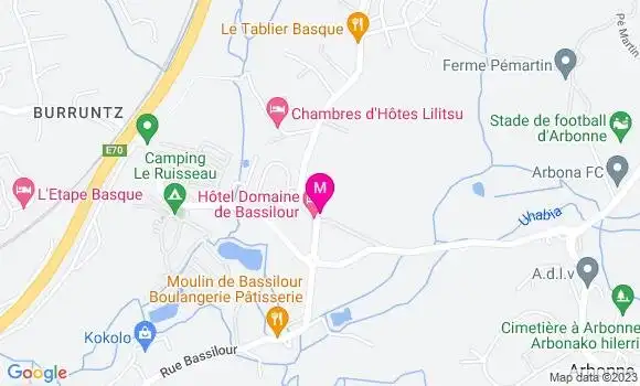 Localisation Restaurant du Moulin