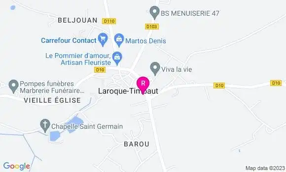 Localisation Restaurant  Cafe Paradiso