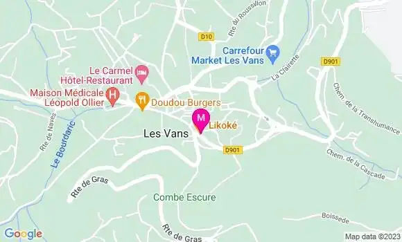 Localisation Restaurant  Likoké