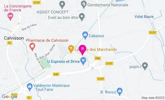 Localisation Lino Pizzeria Brasserie