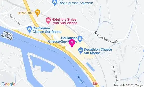 Localisation Restaurant  La Pataterie