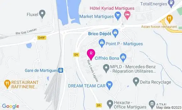 Localisation Restaurant  L