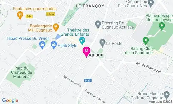 Localisation Restaurant  Le Clos de Nath