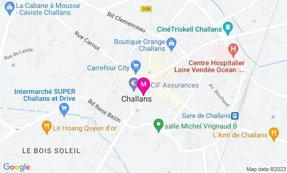 Localisation Restaurant  Le Danube