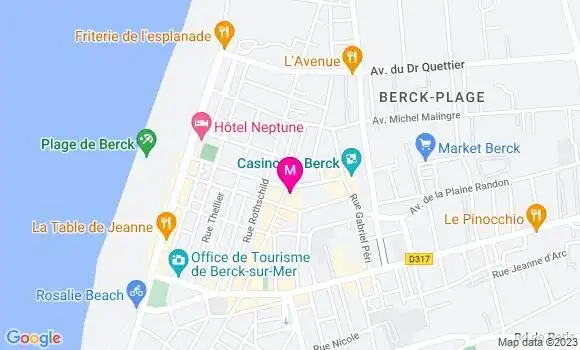 Localisation Restaurant Grill La Grilladine