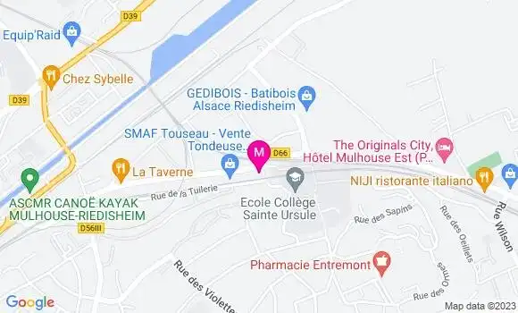 Localisation Restaurant  Chez Yaki