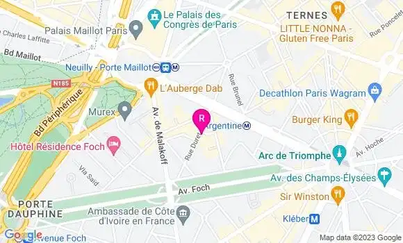 Localisation Restaurant  La Gazette