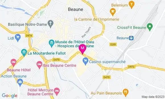 Localisation Restaurant  L