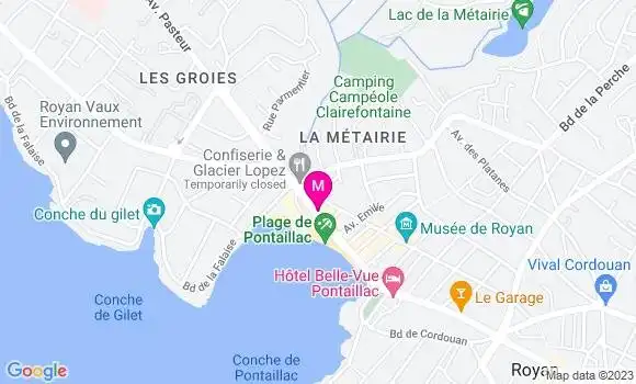 Localisation Restaurant  Le Pas Sage