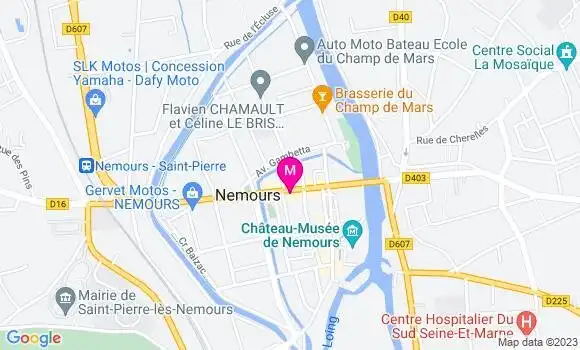 Localisation Restaurant  Delice de la Goulette