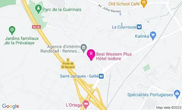 Localisation Restaurant  La Cocotte d