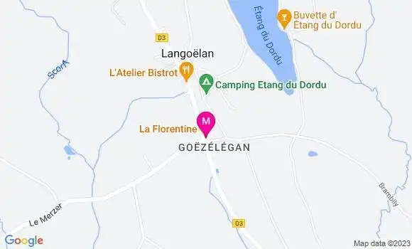 Localisation Pizzeria La Florentine