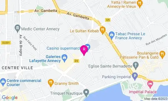 Localisation Brasserie Saint Charles