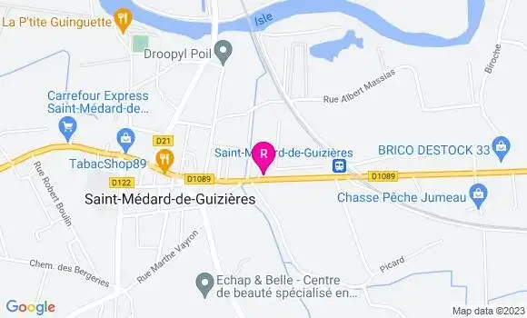 Localisation Restaurant  Les 4 Dames