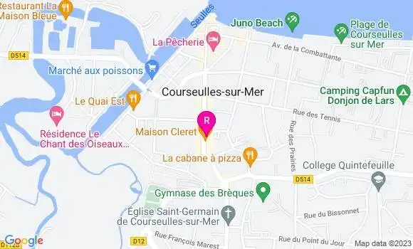 Localisation Restaurant  Au Comptoir Gourmand