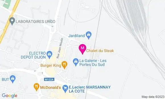 Localisation Restaurant  Chalet du Steak