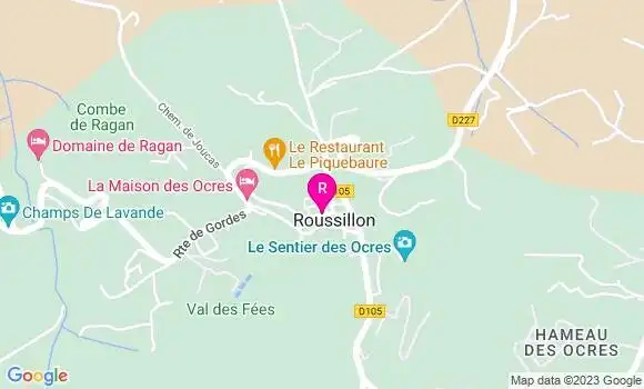 Localisation Restaurant  Le P