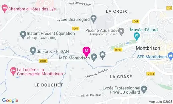 Localisation Restaurant  Le Cactus