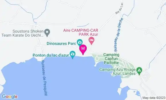 Localisation Restaurant  Le Lac d