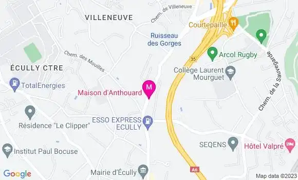 Localisation Restaurant  Maison d
