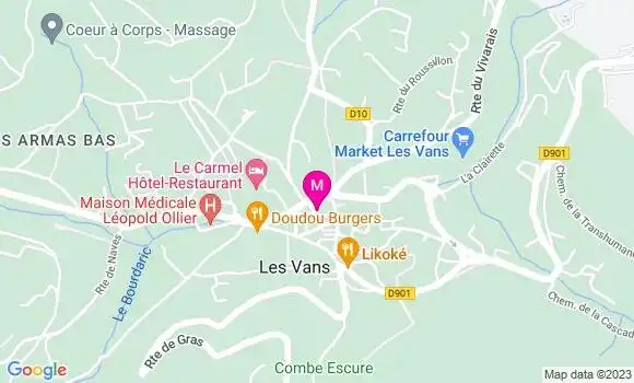 Localisation Restaurant  Le Melting Pot