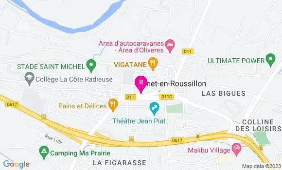 Localisation Restaurant  L