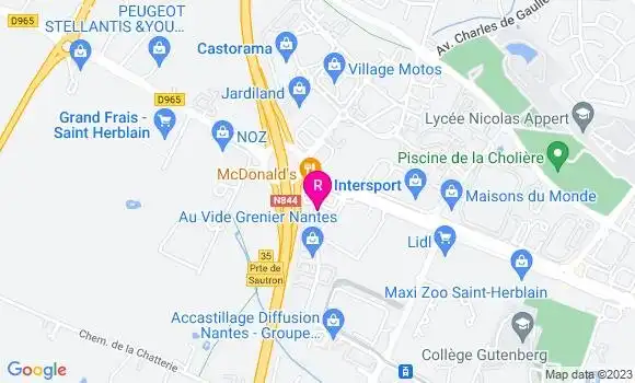 Localisation Restaurant  Carrément Boeuf
