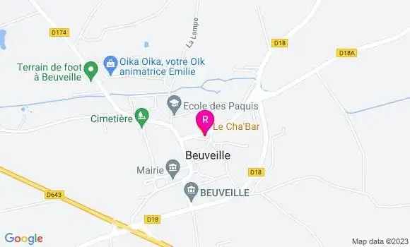 Localisation Restaurant Bar Le Cha
