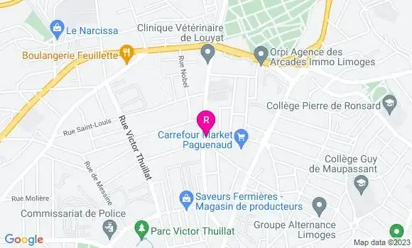 Localisation Restaurant  La Gamelle