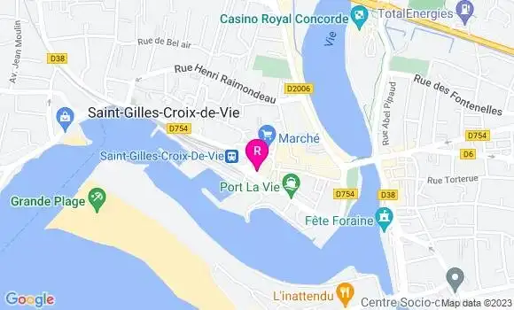 Localisation Restaurant Bar Le Sloop