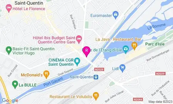 Localisation Restaurant  L