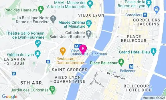 Localisation Restaurant  Court Bouillon