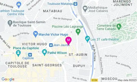 Localisation Restaurant Bar Au Fût et à Mesure