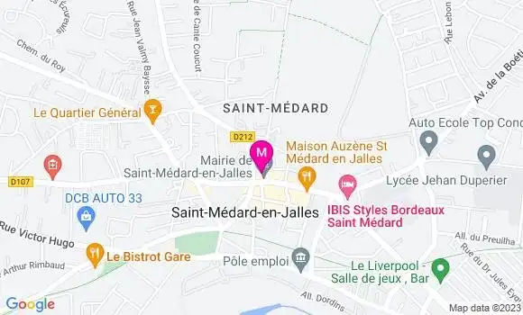 Localisation Brasserie de l