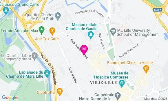Localisation Restaurant Bar La Chapelle 2