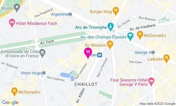 Localisation Restaurant  Le Dôme