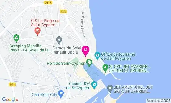 Localisation Restaurant Tapas L
