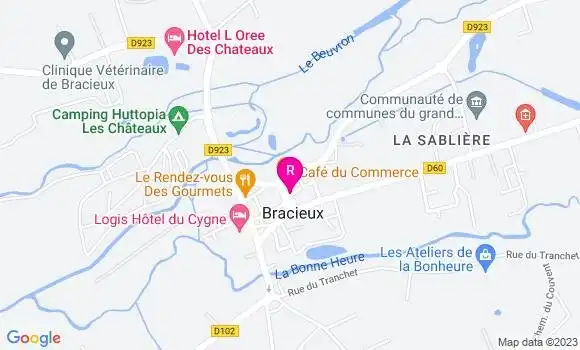 Localisation Crêperie La Bigoudène