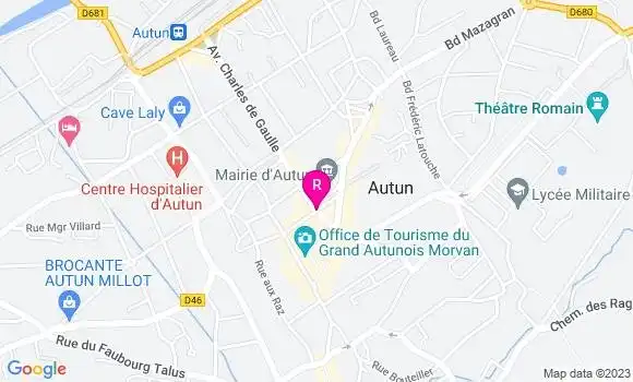 Localisation Restaurant  L