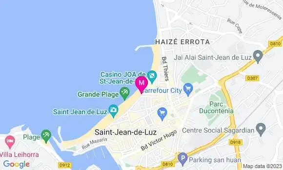 Localisation Restaurant Snack Le Dauphin