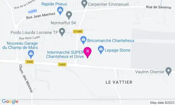 Localisation Brasserie 21