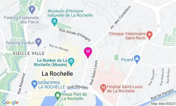 Localisation Restaurant  Chez Marie
