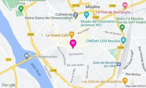 Localisation Restaurant  L