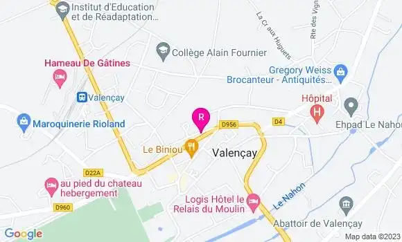 Localisation Restaurant  Au Bon Coin