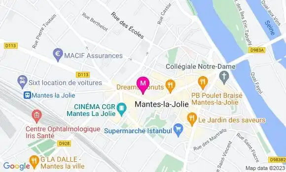 Localisation Restaurant Japonais Naruto