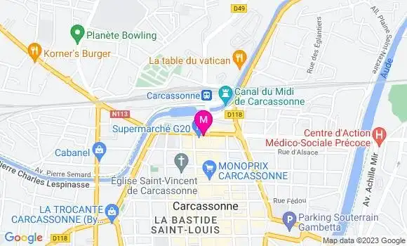 Localisation Restaurant Marocain Le Comptoir